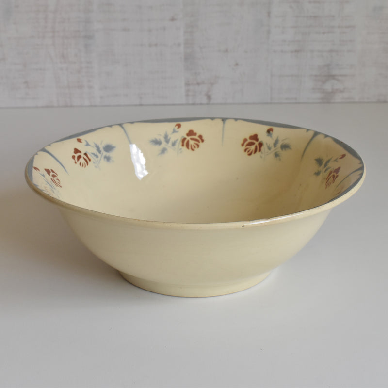 Vintage Salad Bowl, Digoin & Sarreguemines