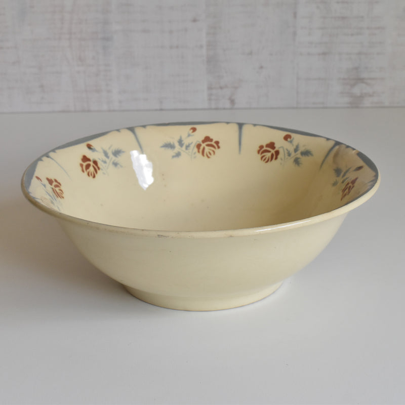 Vintage Salad Bowl, Digoin & Sarreguemines