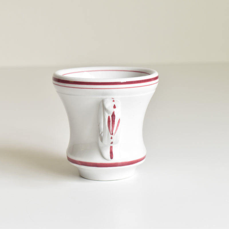 アンティークカップ サルグミンヌ ブリュロ レッド