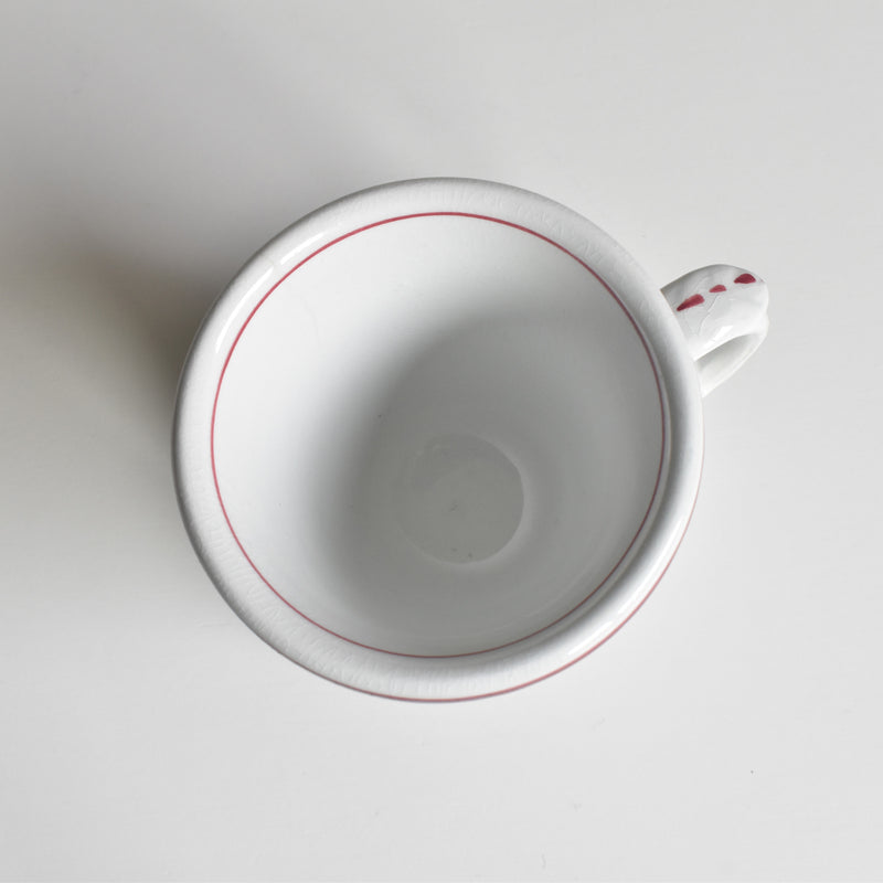 アンティークカップ サルグミンヌ ブリュロ レッド