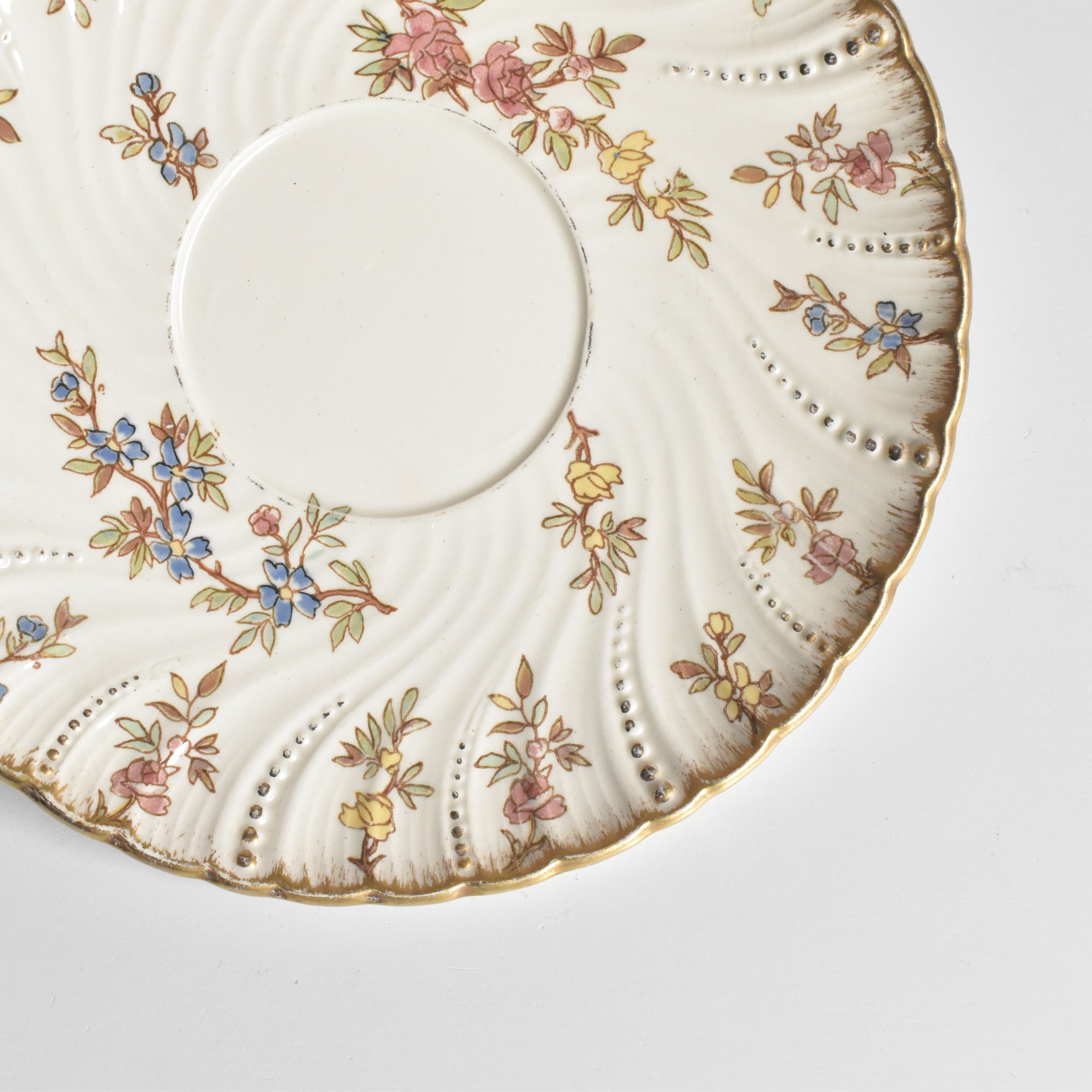 アンティークチョコレートカップ＆ソーサー U&Cサルグミンヌ Louis XV