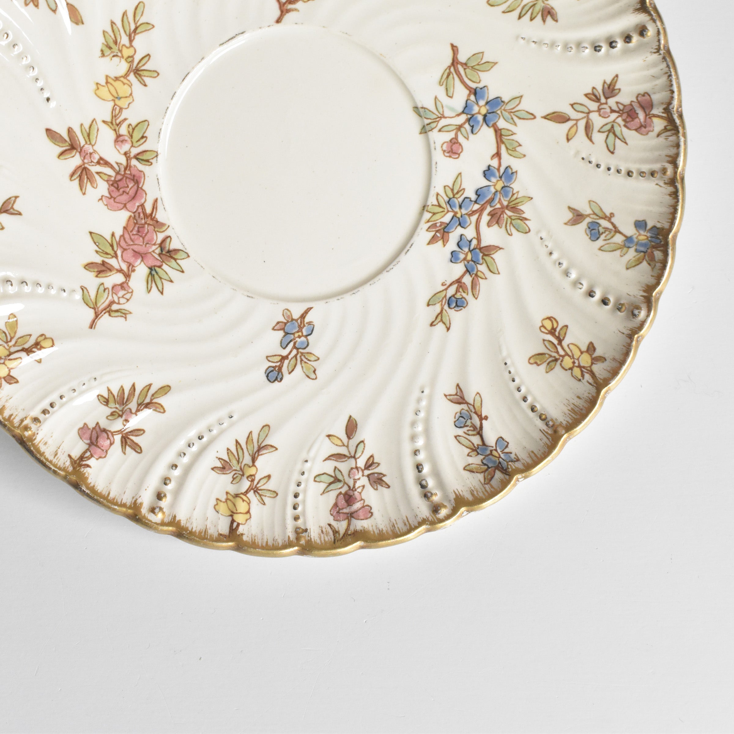 アンティークチョコレートカップ＆ソーサー U&Cサルグミンヌ Louis XV