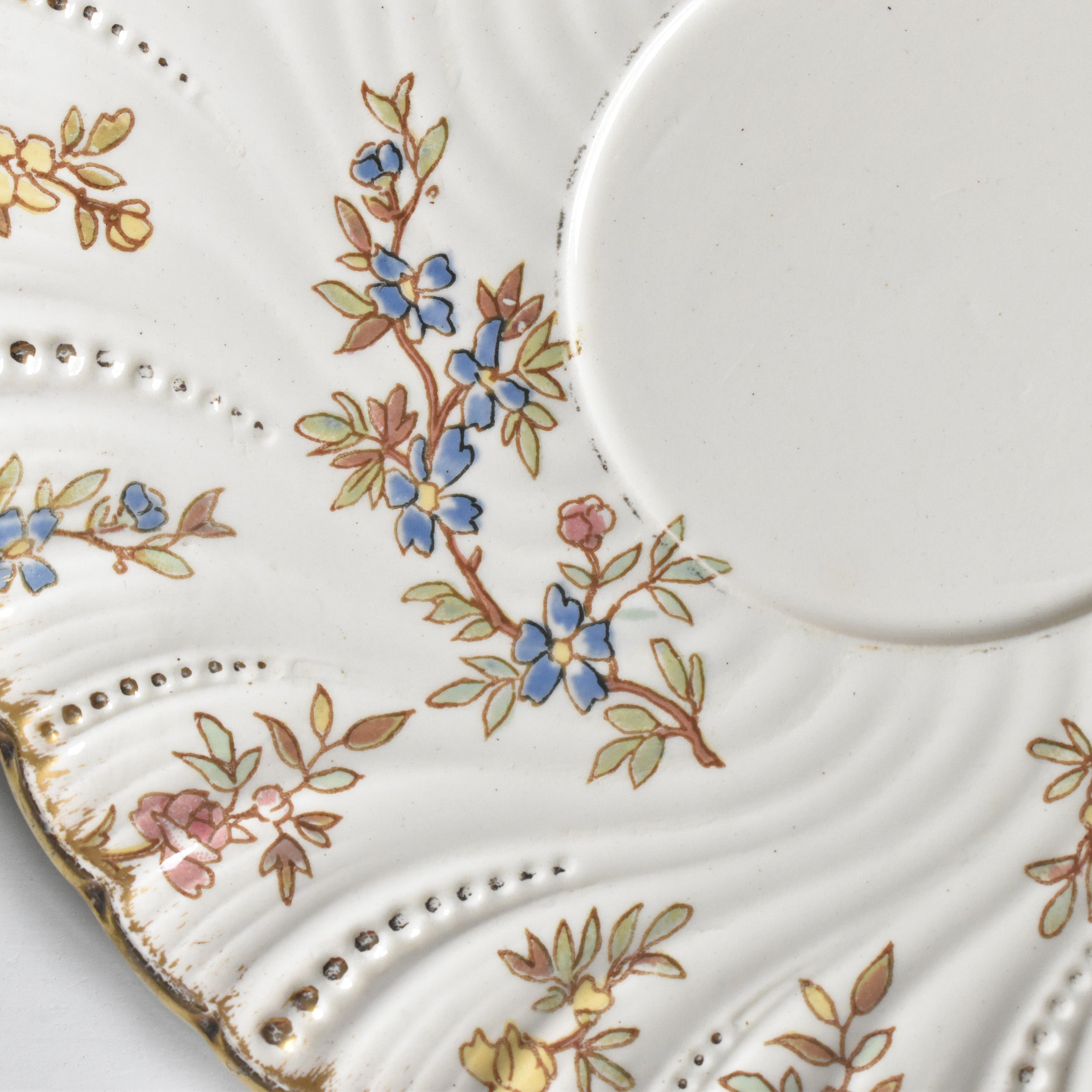 アンティークチョコレートカップ＆ソーサー U&Cサルグミンヌ Louis XV