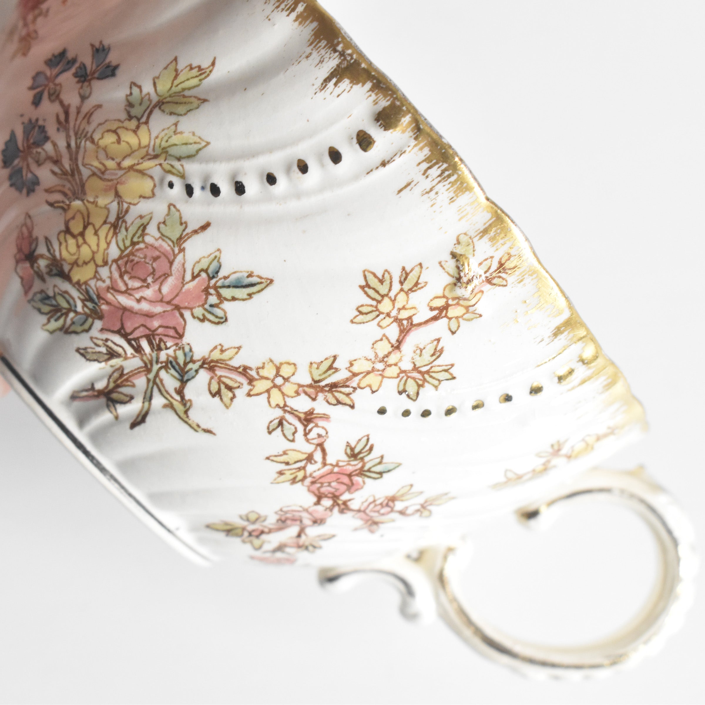 アンティークチョコレートカップ＆ソーサー U&Cサルグミンヌ Louis XV