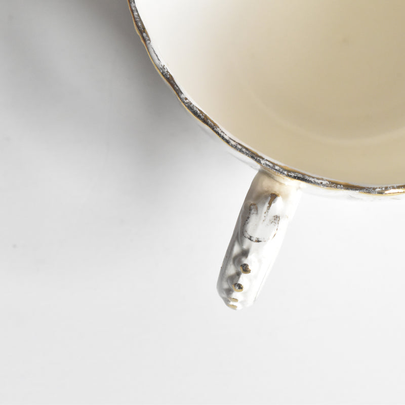 アンティークチョコレートカップ＆ソーサー U&Cサルグミンヌ Louis XV（ルイ１５世）A