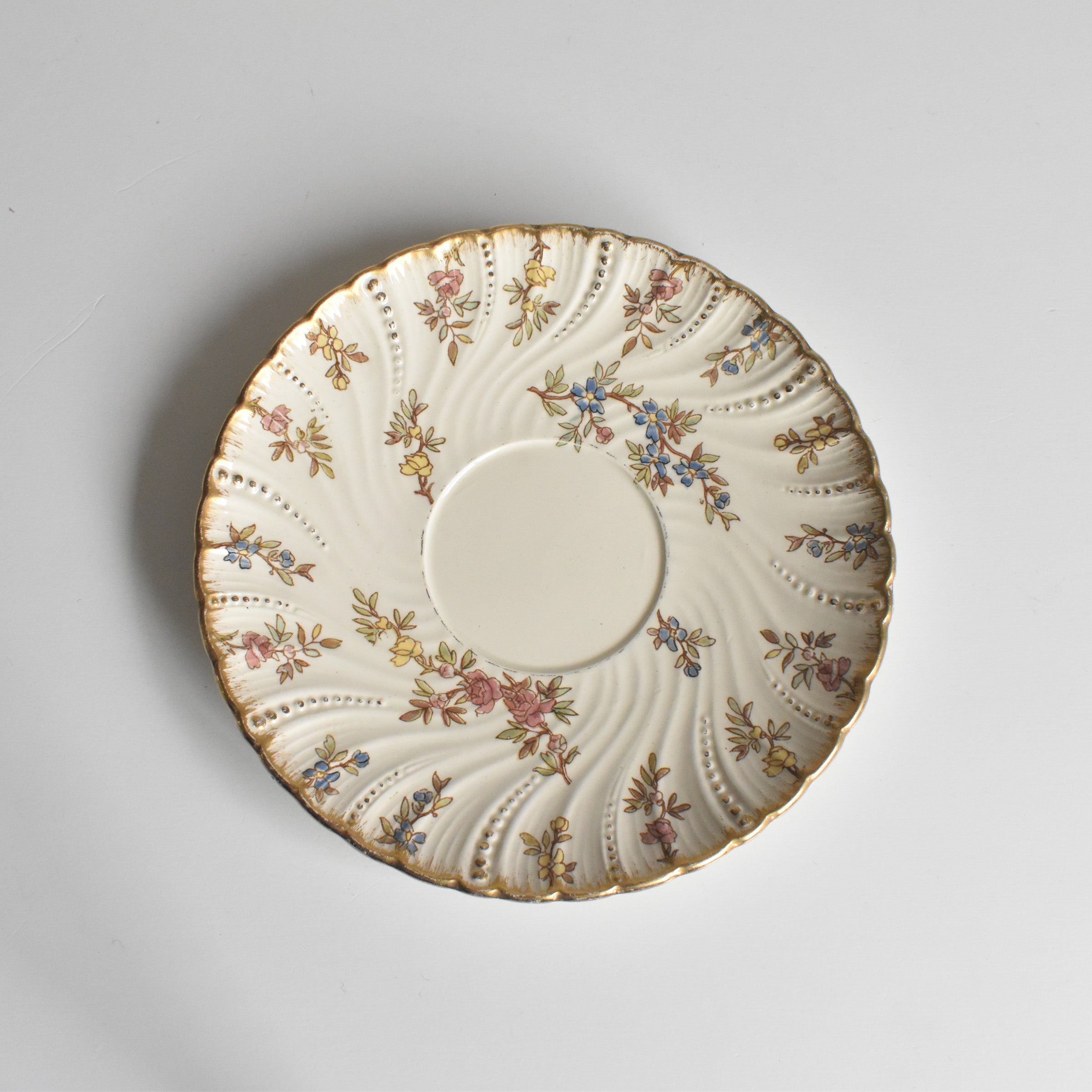 アンティークチョコレートカップ＆ソーサー U&Cサルグミンヌ Louis XV