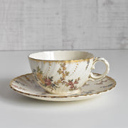 アンティークチョコレートカップ＆ソーサー U&Cサルグミンヌ Louis XV（ルイ１５世）B