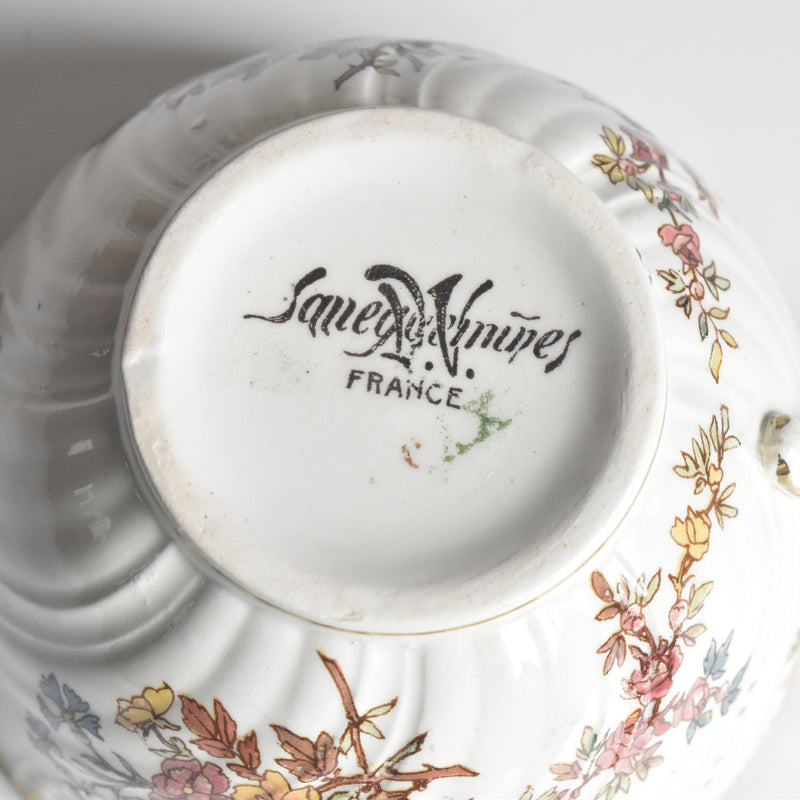 アンティークチョコレートカップ＆ソーサー U&Cサルグミンヌ Louis XV（ルイ１５世）B