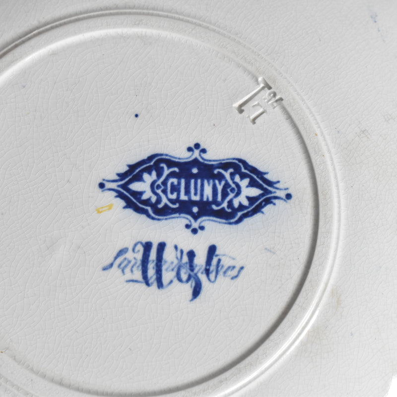 アンティークソーサー U&Cサルグミンヌ Cluny（クルニー）