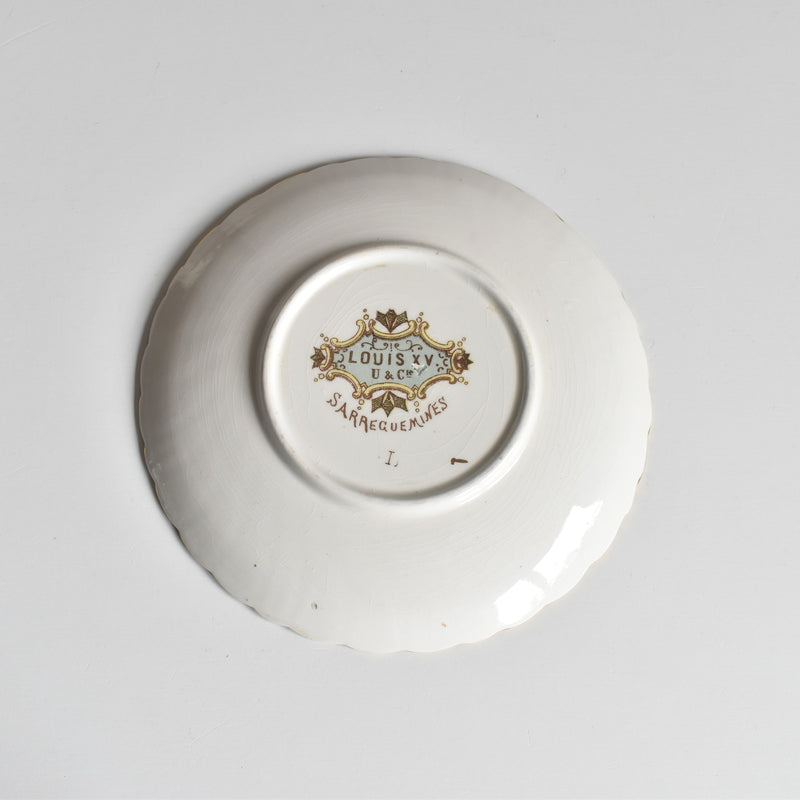 アンティークコーヒーカップ＆ソーサー U&Cサルグミンヌ Louis XV（ルイ１５世）A