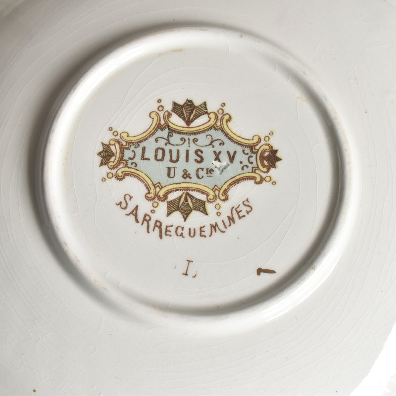 アンティークコーヒーカップ＆ソーサー U&Cサルグミンヌ Louis XV（ルイ１５世）A