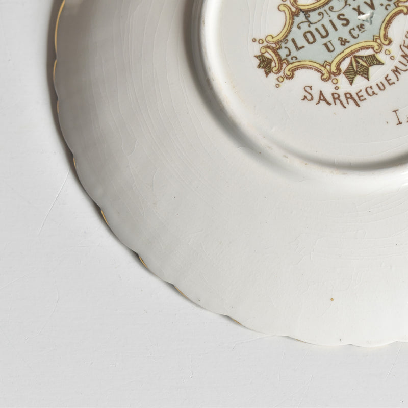 アンティークコーヒーカップ＆ソーサー U&Cサルグミンヌ Louis XV（ルイ１５世）A