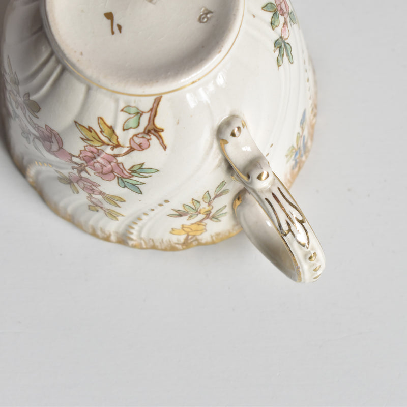 アンティークコーヒーカップ＆ソーサー U&Cサルグミンヌ Louis XV（ルイ１５世）A