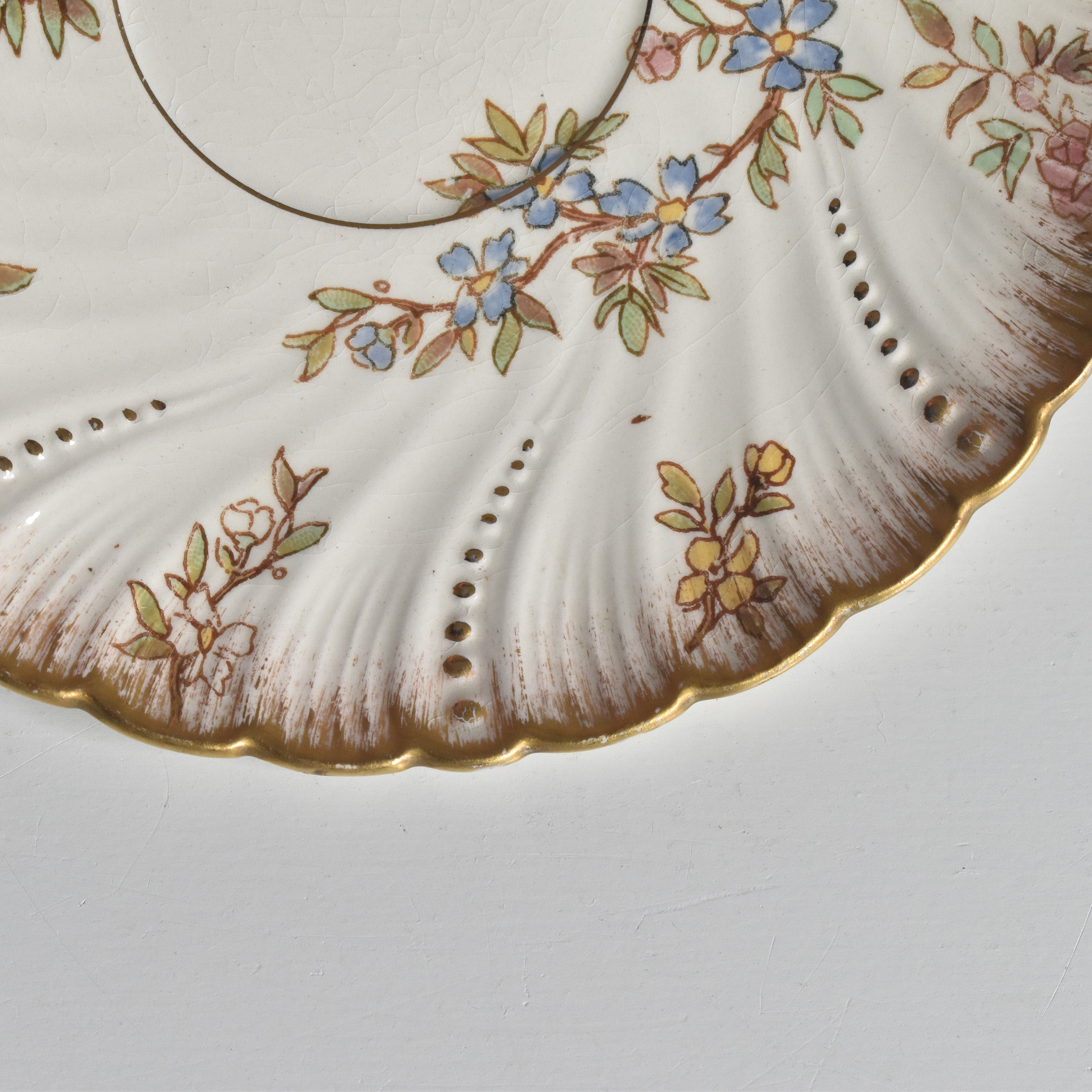 アンティークコーヒーカップ＆ソーサー U&Cサルグミンヌ Louis XV