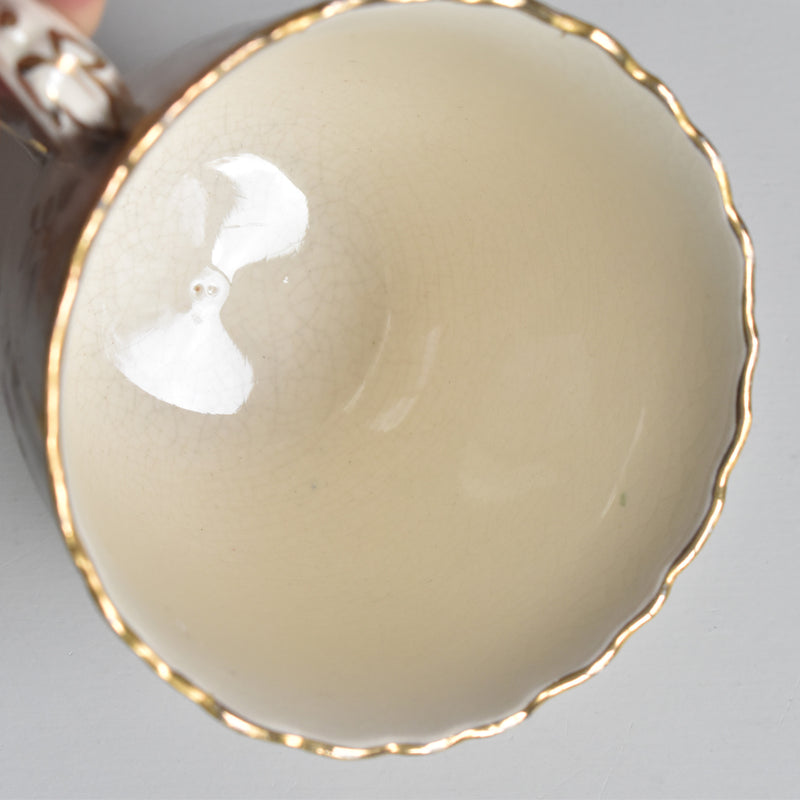 アンティークコーヒーカップ＆ソーサー U&Cサルグミンヌ Louis XV（ルイ１５世）B