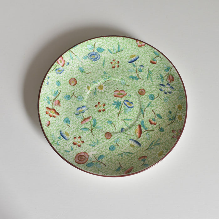 アンティークカップ＆ソーサー サルグミンヌ グリーン777