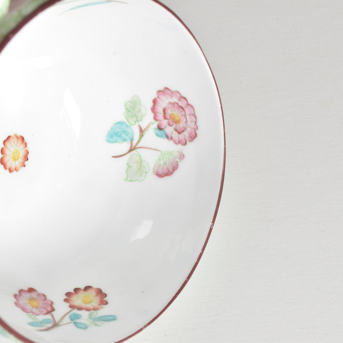 アンティークカップ＆ソーサー サルグミンヌ グリーン777