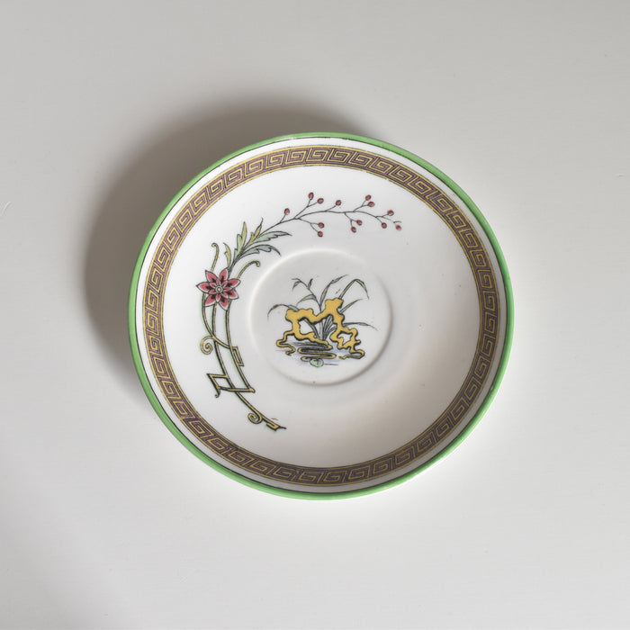 アンティークカップ＆ソーサー サルグミンヌ perruche (ペルーシュ）