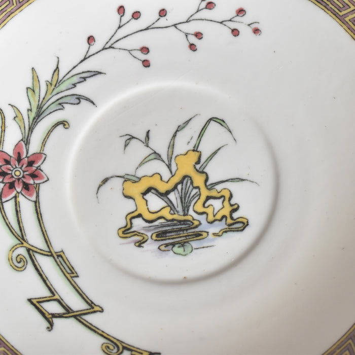 アンティークカップ＆ソーサー サルグミンヌ perruche (ペルーシュ）