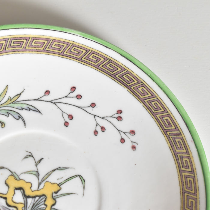 アンティークカップ＆ソーサー サルグミンヌ perruche (ペルーシュ）