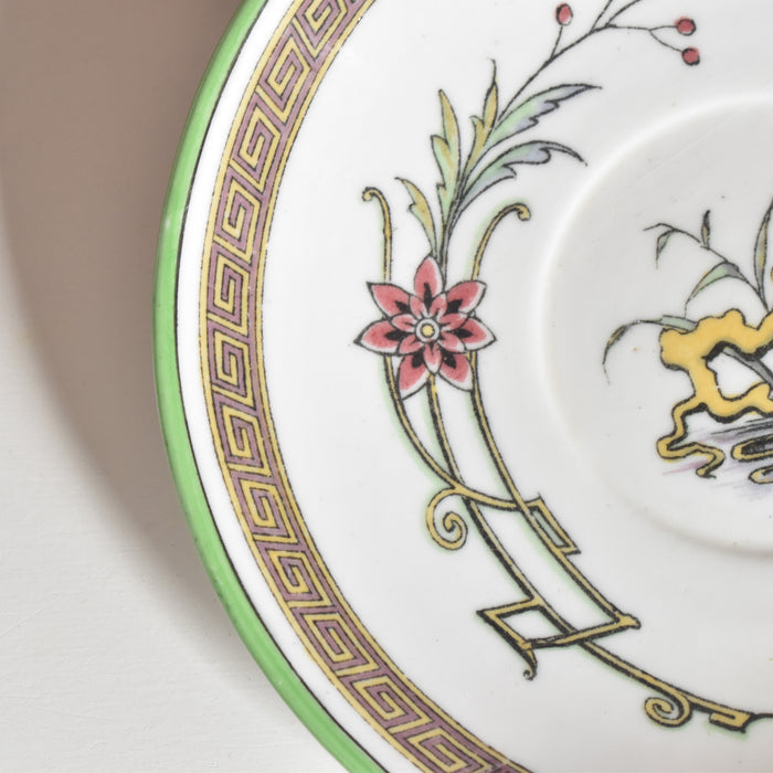 アンティークカップ＆ソーサー サルグミンヌ perruche (ペルーシュ）