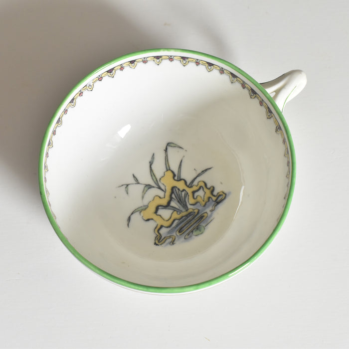 アンティークカップ＆ソーサー サルグミンヌ perruche (ペルーシュ）