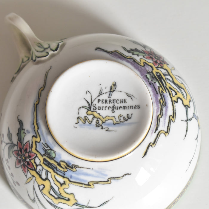 アンティークカップ＆ソーサー サルグミンヌ perruche (ペルーシュ）