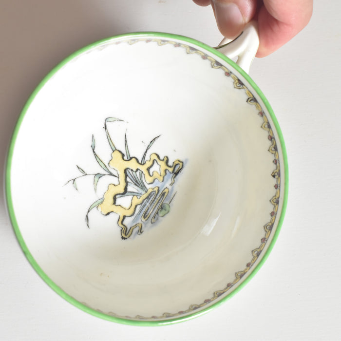 アンティークカップ＆ソーサー サルグミンヌ perruche (ペルーシュ）