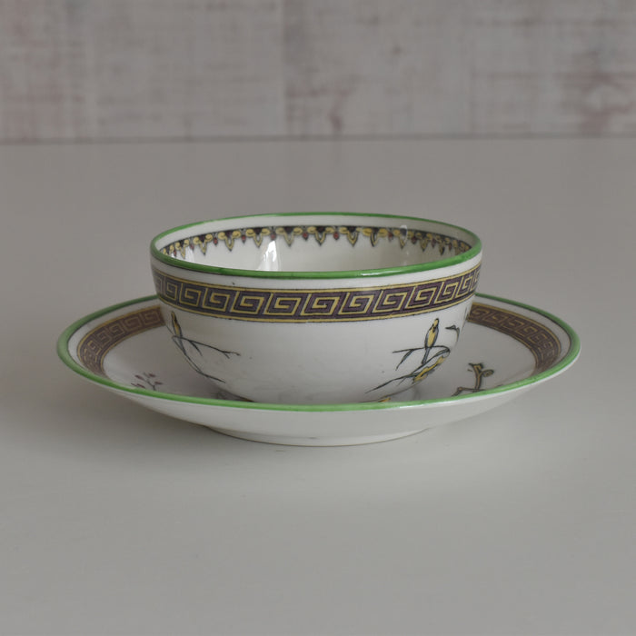 アンティークカップ＆ソーサー サルグミンヌ perruche (ペルーシュ）