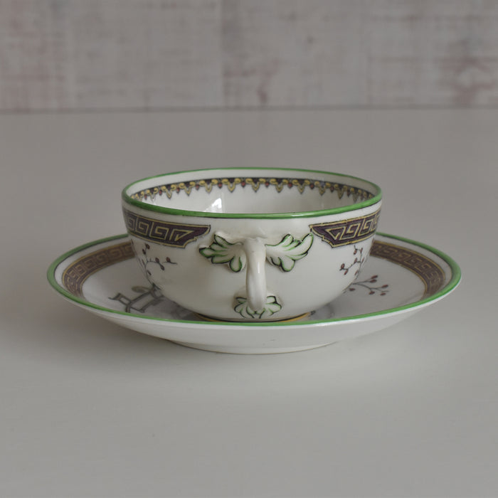 アンティークカップ＆ソーサー サルグミンヌ perruche (ペルーシュ）