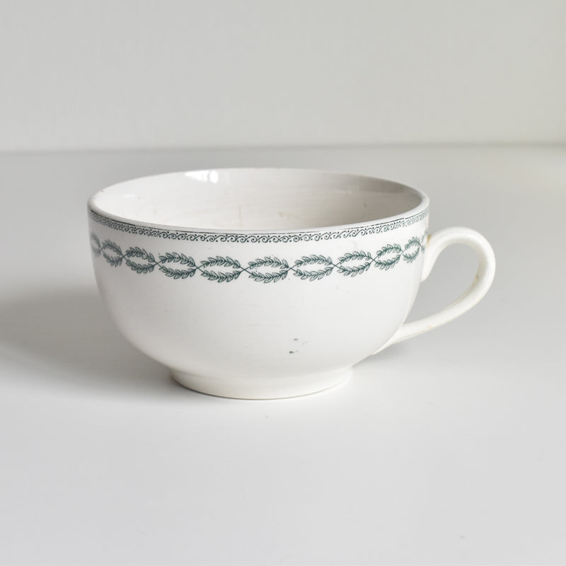 Antique Chocolate Cup, U&C Sarreguemines Nobilis