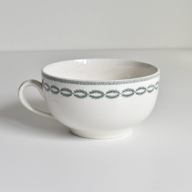 Antique Chocolate Cup, U&C Sarreguemines Nobilis
