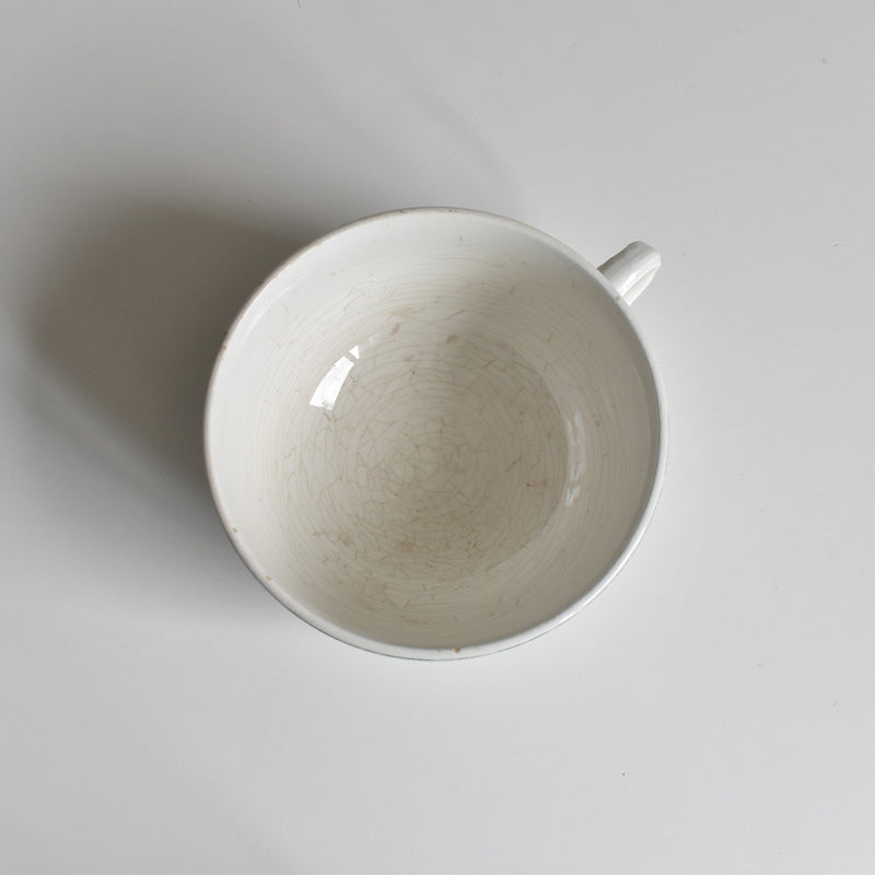 Antique Chocolate Cup, U&C Sarreguemines Nobilis