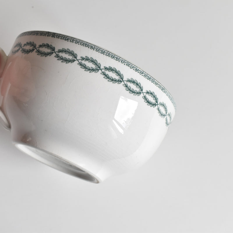 Antique Chocolate Cup, U&C Sarreguemines Nobilis