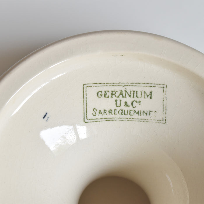 アンティークコンポティエ U&C サルグミンヌ Géranium（ゼラニウム）
