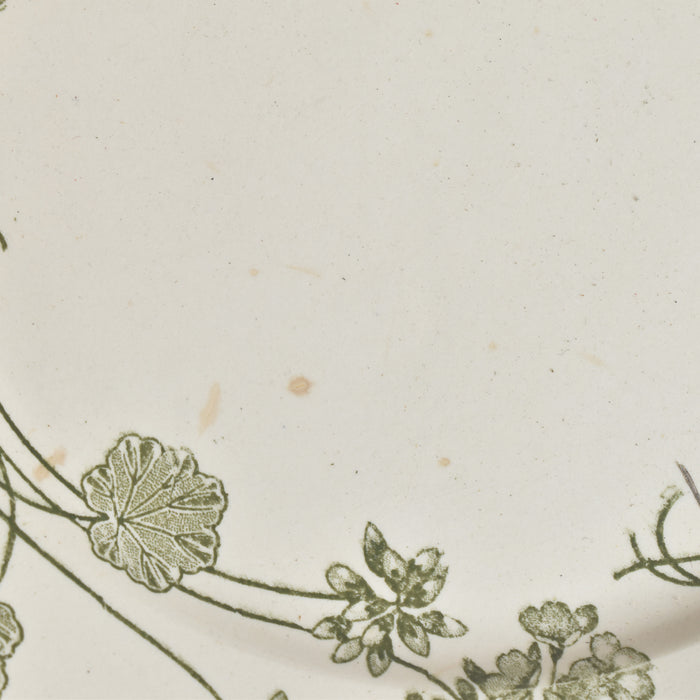 アンティークプレート U&C サルグミンヌ Géranium（ゼラニウム）B