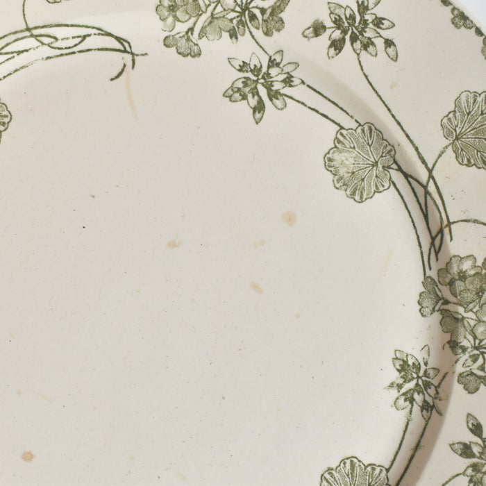 アンティークプレート U&C サルグミンヌ Géranium（ゼラニウム）B