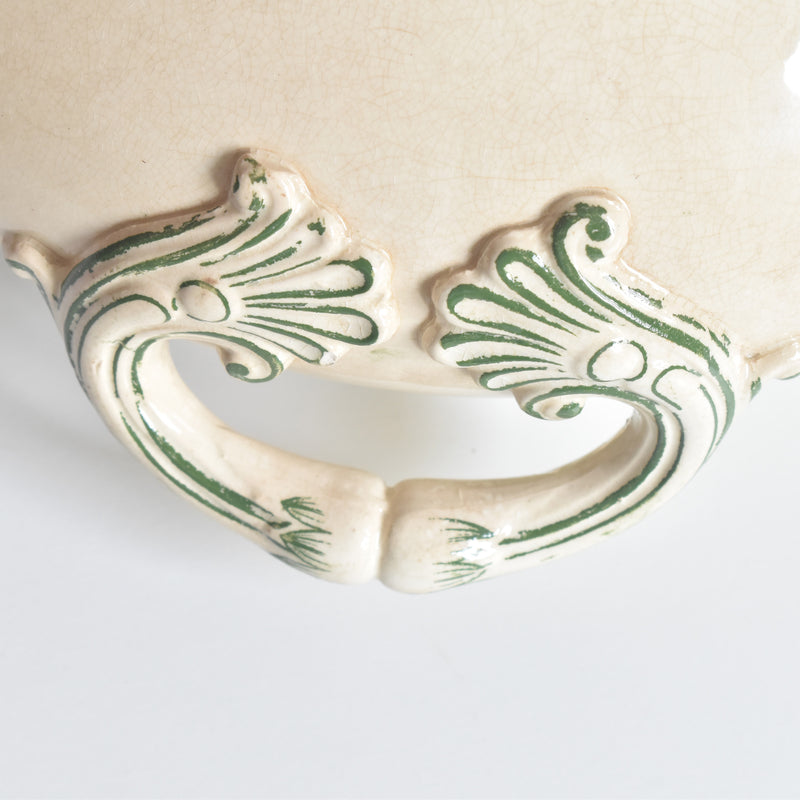 Antique Soup Tureen - U&C Sarreguemines Géranium