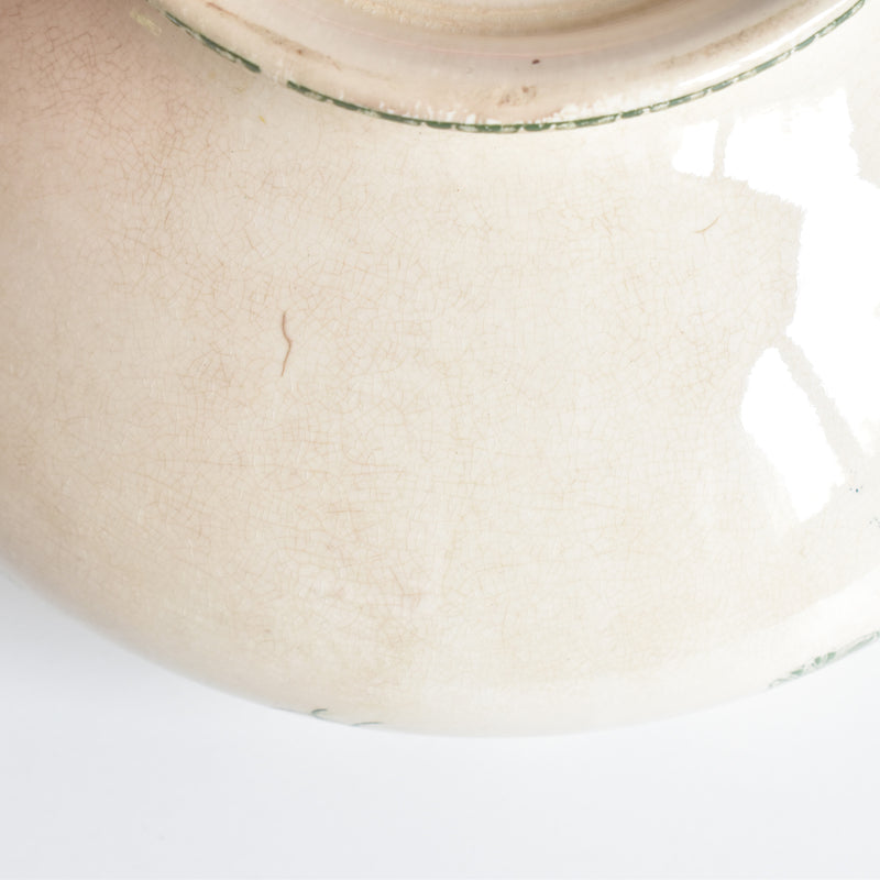 Antique Soup Tureen - U&C Sarreguemines Géranium
