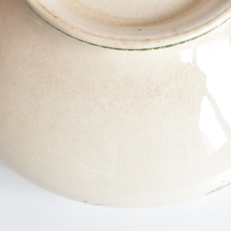 Antique Soup Tureen - U&C Sarreguemines Géranium