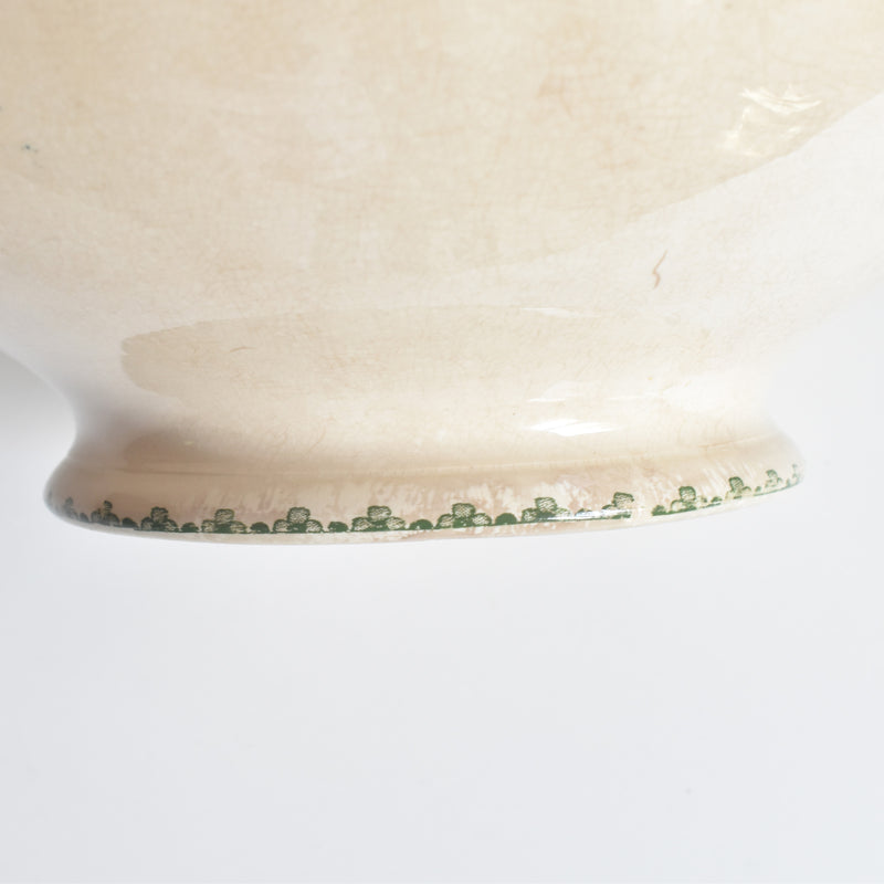 Antique Soup Tureen - U&C Sarreguemines Géranium