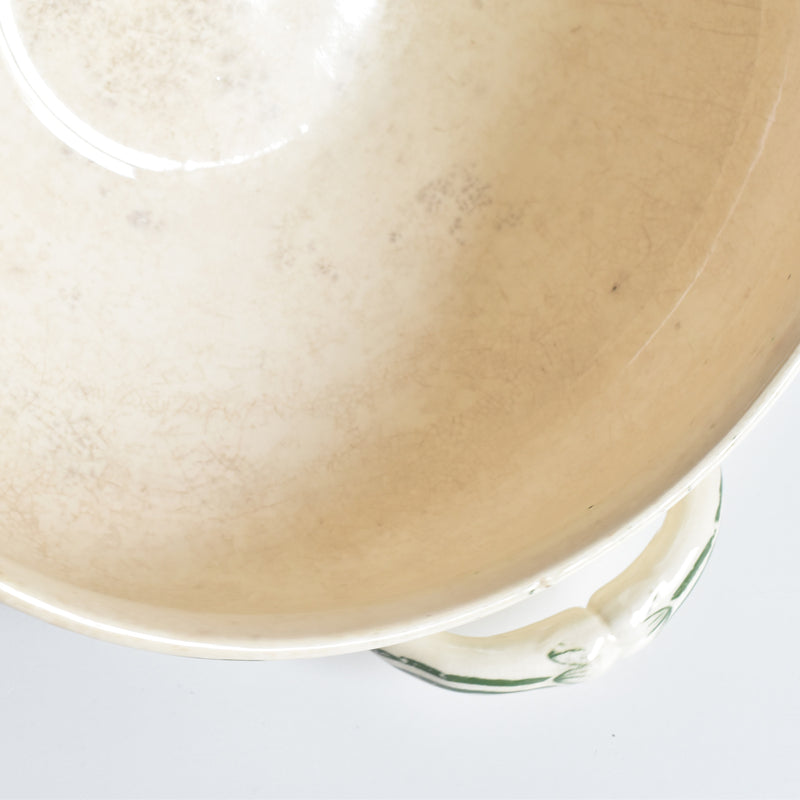 Antique Soup Tureen - U&C Sarreguemines Géranium