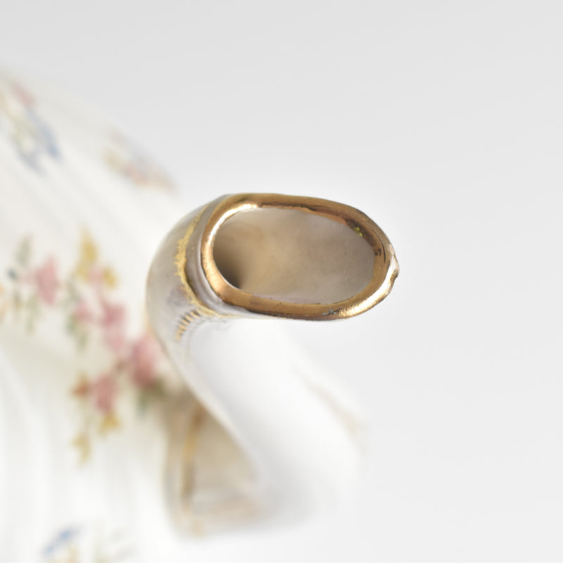 Antique Coffee Pot, U&C Sarreguemines, Louis XV