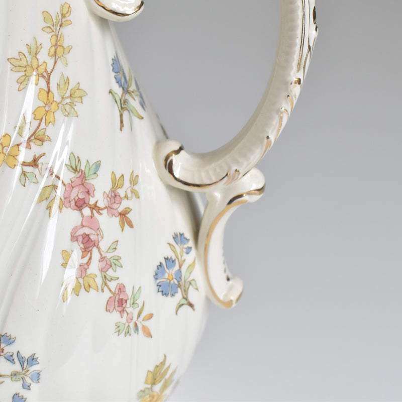 Antique Coffee Pot, U&C Sarreguemines, Louis XV