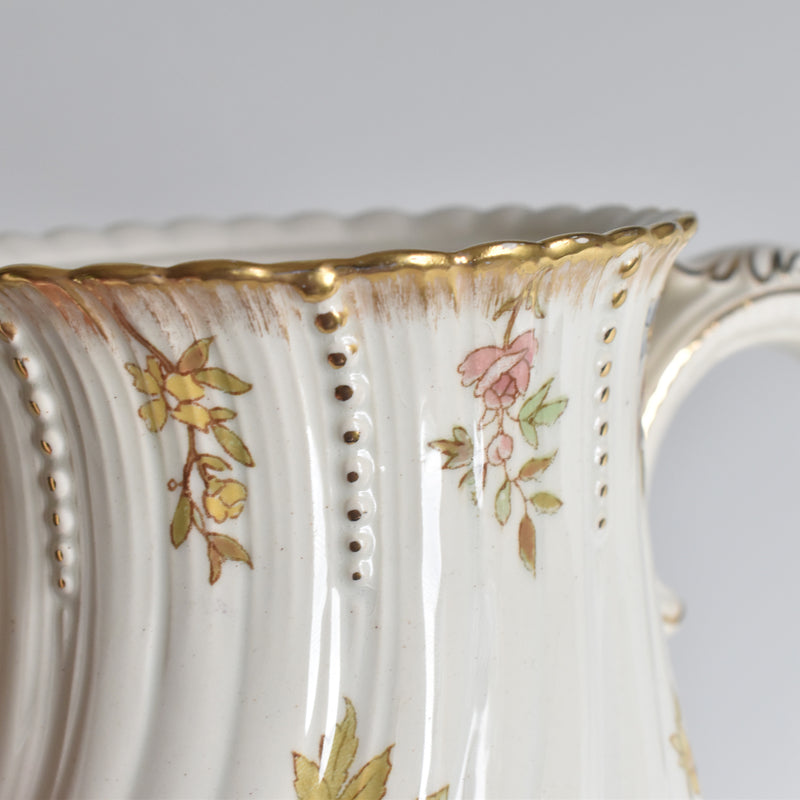Antique Coffee Pot, U&C Sarreguemines, Louis XV