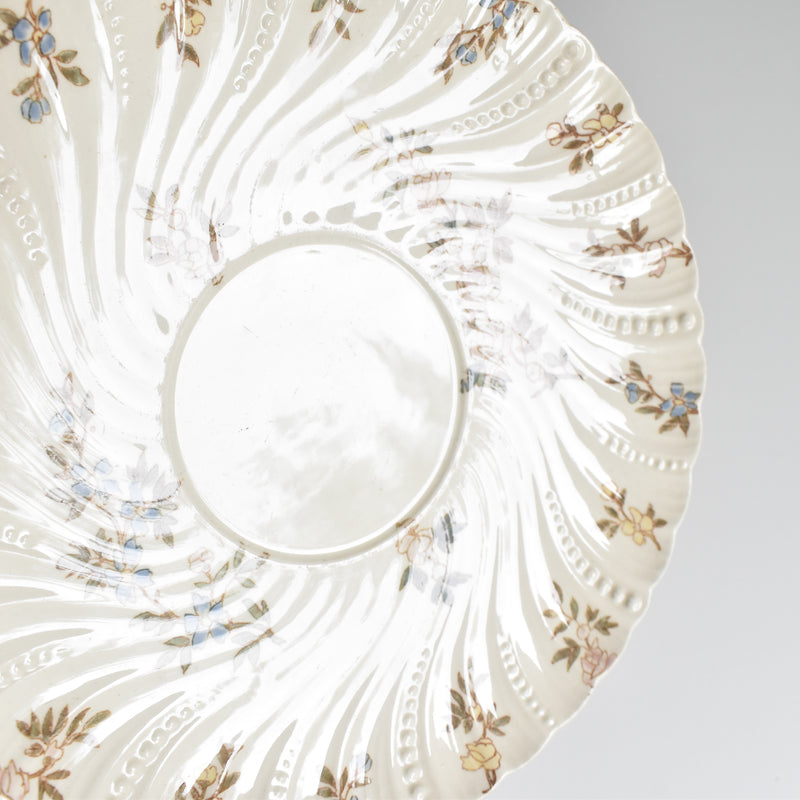 Antique Saucer U&C Sarreguemines Louis XV A