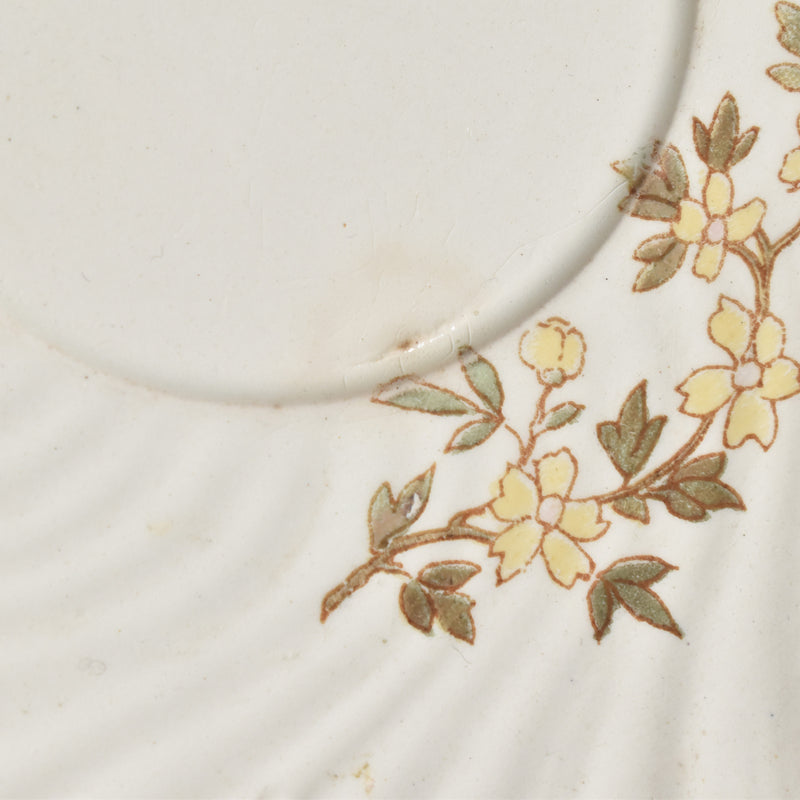 Antique Saucer, U&C Sarreguemines Louis XV B