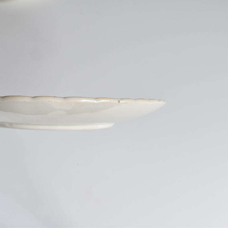Antique Saucer, U&C Sarreguemines Louis XV B