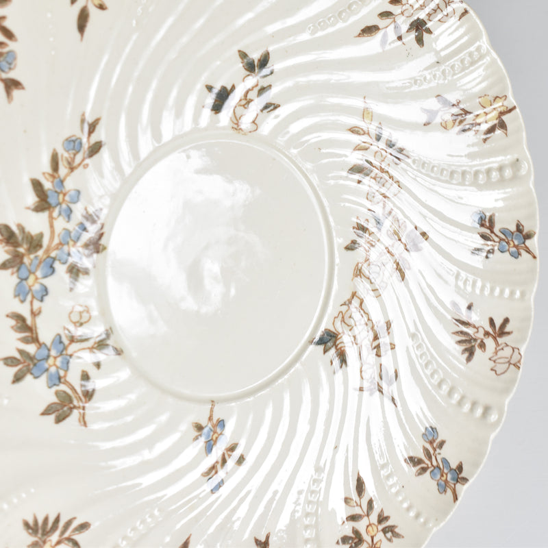 Antique Saucer U&C Sarreguemines Louis XV C