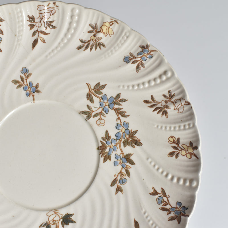 Antique Saucer U&C Sarreguemines Louis XV C